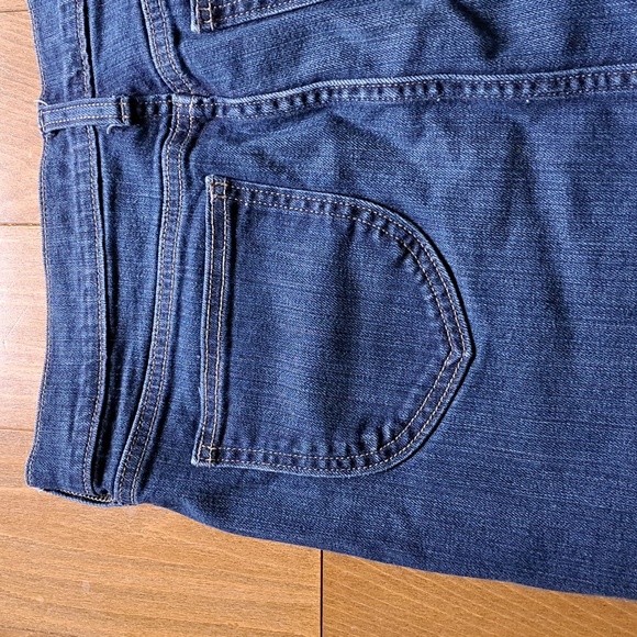 Old Navy Dark Wash Denim Skirt - Picture 4 of 8